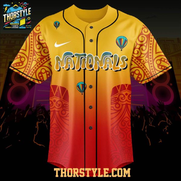 Washington Nationals Adobo Day Party Night 2025 Baseball Jersey