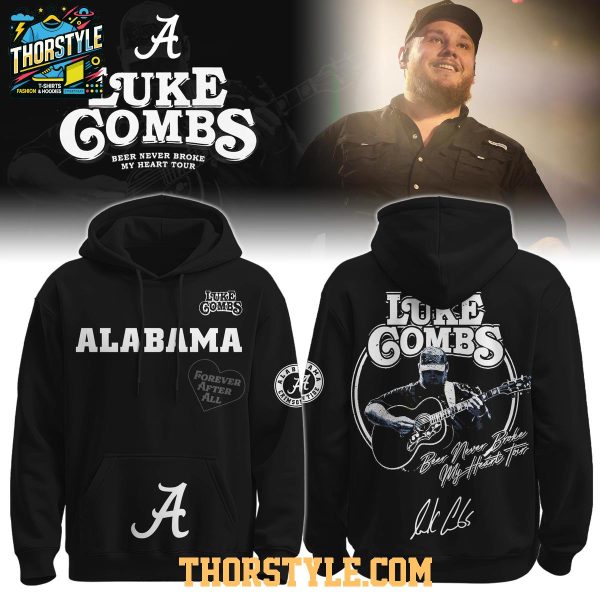 Alabama Crimson Tide Luke Combs Tour 2025 Celebrate The Memories Hoodie T-Shirt
