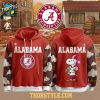 Alabama Crimson Tide Snoopy Roll Tide Peanuts 2025 Hoodie T Shirt
