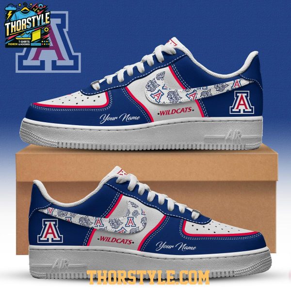 Arizona Wildcats Bear Down Big 12 NCAA 2025 Personalized Air Force 1 Shoes