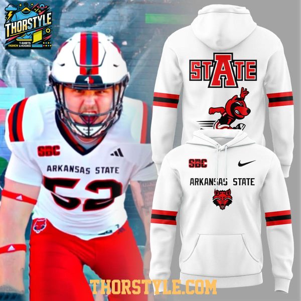 Arkansas State Red Wolves New Launching Uniform 2025 New Season Hoodie T-Shirt