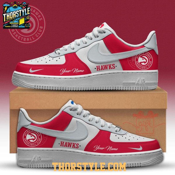 Atlanta Hawks 2025 NBA Championship Personalized Air Force 1 Shoes