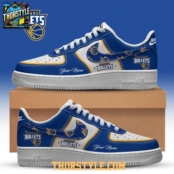 Brisbane Bullets 2025 Bring It On Brisbane NBL Personalized Air Force 1 Shoes