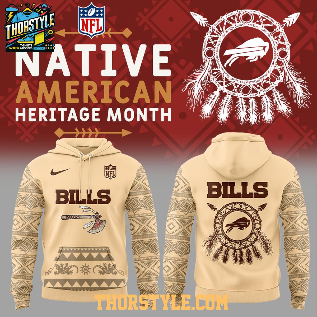 Buffalo Bills Native American Heritage Honor The Origin 2025 Hoodie T-Shirt Buffalo Bills Native American Heritage Honor The Origin 2025 Hoodie T-Shirt
