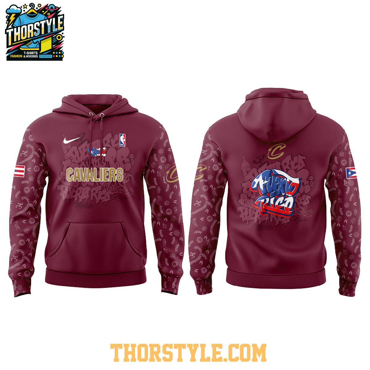 Cleveland Cavaliers Puerto Rican Heritage Root And Culture 2025 Hoodie T-Shirt Cleveland Cavaliers Puerto Rican Heritage Root And Culture 2025 Hoodie T-Shirt