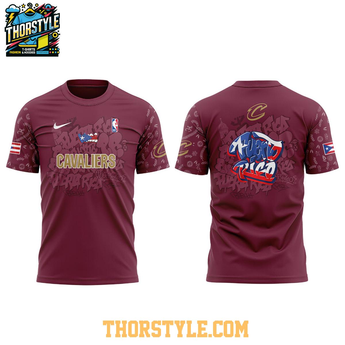 Cleveland Cavaliers Puerto Rican Heritage Root And Culture 2025 Hoodie T-Shirt Cleveland Cavaliers Puerto Rican Heritage Root And Culture 2025 Hoodie T-Shirt