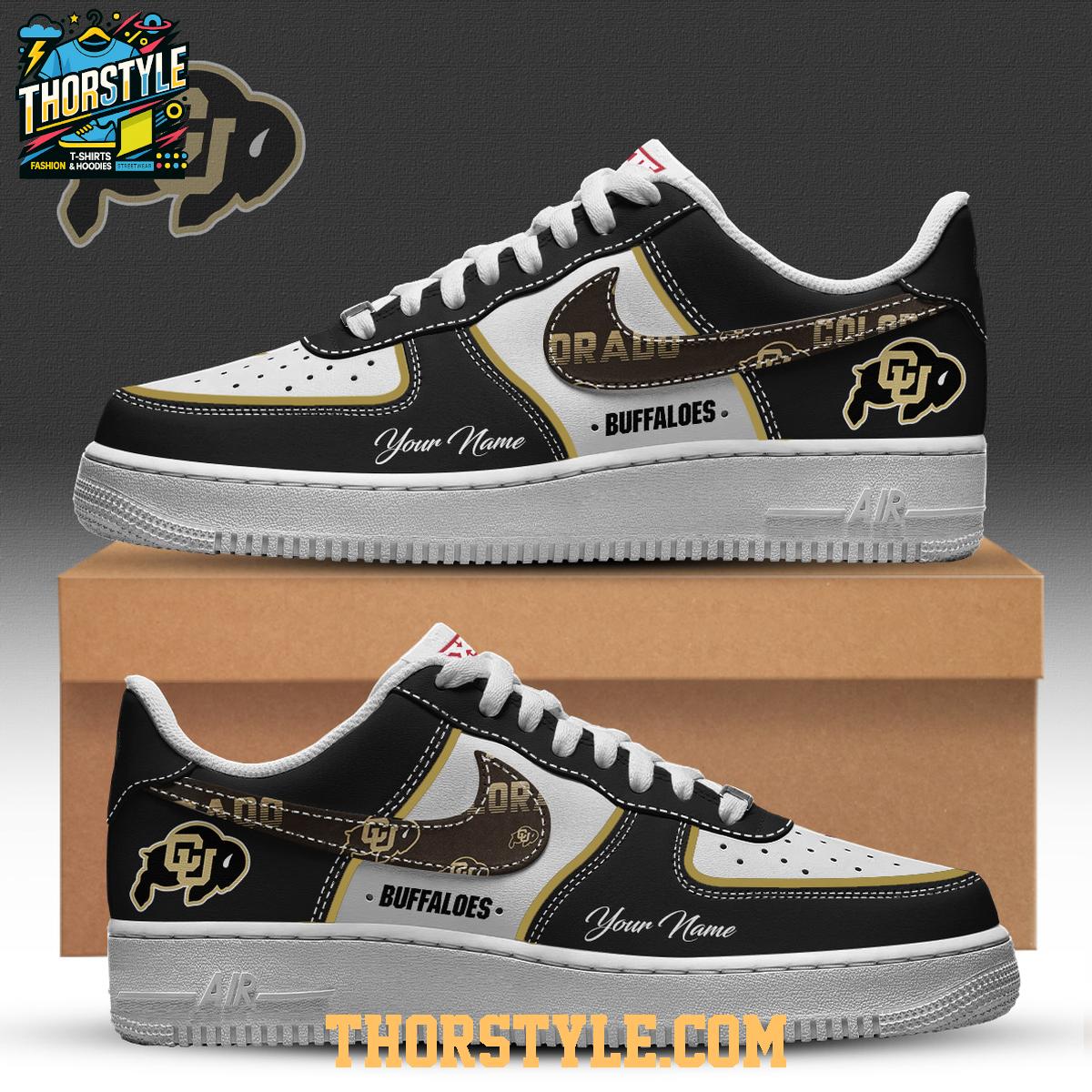 Colorado Buffaloes Welcome To The Fight NCAA 2025 Personalized Air Force 1 Shoes Colorado Buffaloes Welcome To The Fight NCAA 2025 Personalized Air Force 1 Shoes
