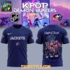 Columbus Blue Jackets KPop Demon Hunters 2025 Takedown Hoodie T Shirt