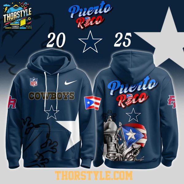 Dallas Cowboys Puerto Rico Heritage NFL Halftime Show 2025 Hoodie T-Shirt Dallas Cowboys Puerto Rico Heritage NFL Halftime Show 2025 Hoodie T-Shirt