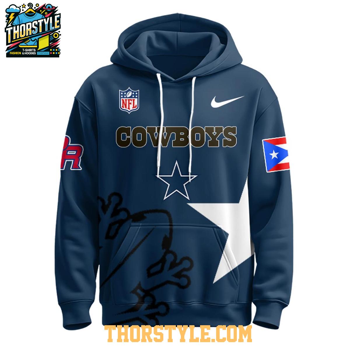 Dallas Cowboys Puerto Rico Heritage NFL Halftime Show 2025 Hoodie T-Shirt Dallas Cowboys Puerto Rico Heritage NFL Halftime Show 2025 Hoodie T-Shirt