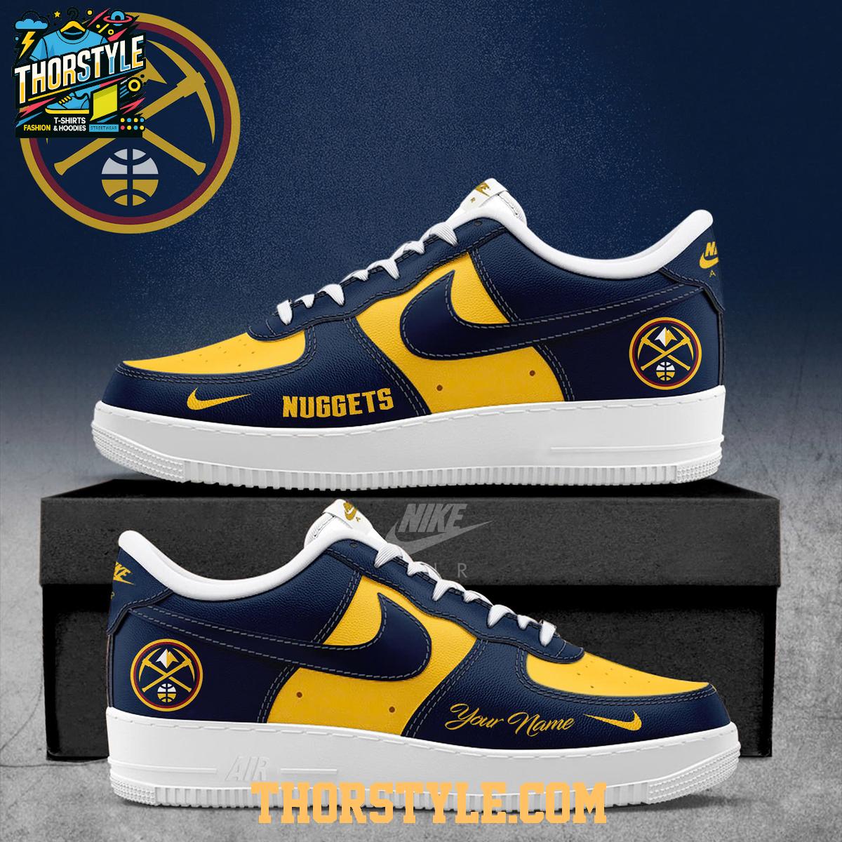Denver Nuggets 2025 NBA Champions Personalized Air Force 1 Shoes Denver Nuggets 2025 NBA Champions Personalized Air Force 1 Shoes