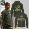 Detroit Lions Salute To Service 2025 Sine 1934 Military Duty Hoodie T Shirt
