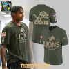 Detroit Lions Salute To Service 2025 Sine 1934 Military Duty Hoodie T Shirt