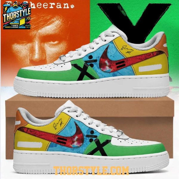 Ed Sheeran Loop Tour 2025-2026 World Adventure Air Force 1 Shoes Ed Sheeran Loop Tour 2025-2026 World Adventure Air Force 1 Shoes