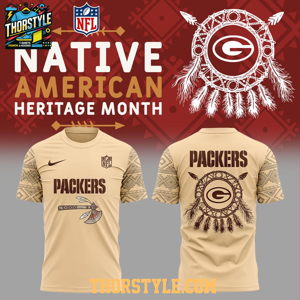 Green Bay Packers Native American Honor The Origin 2025 Hoodie T-Shirt Green Bay Packers Native American Honor The Origin 2025 Hoodie T-Shirt
