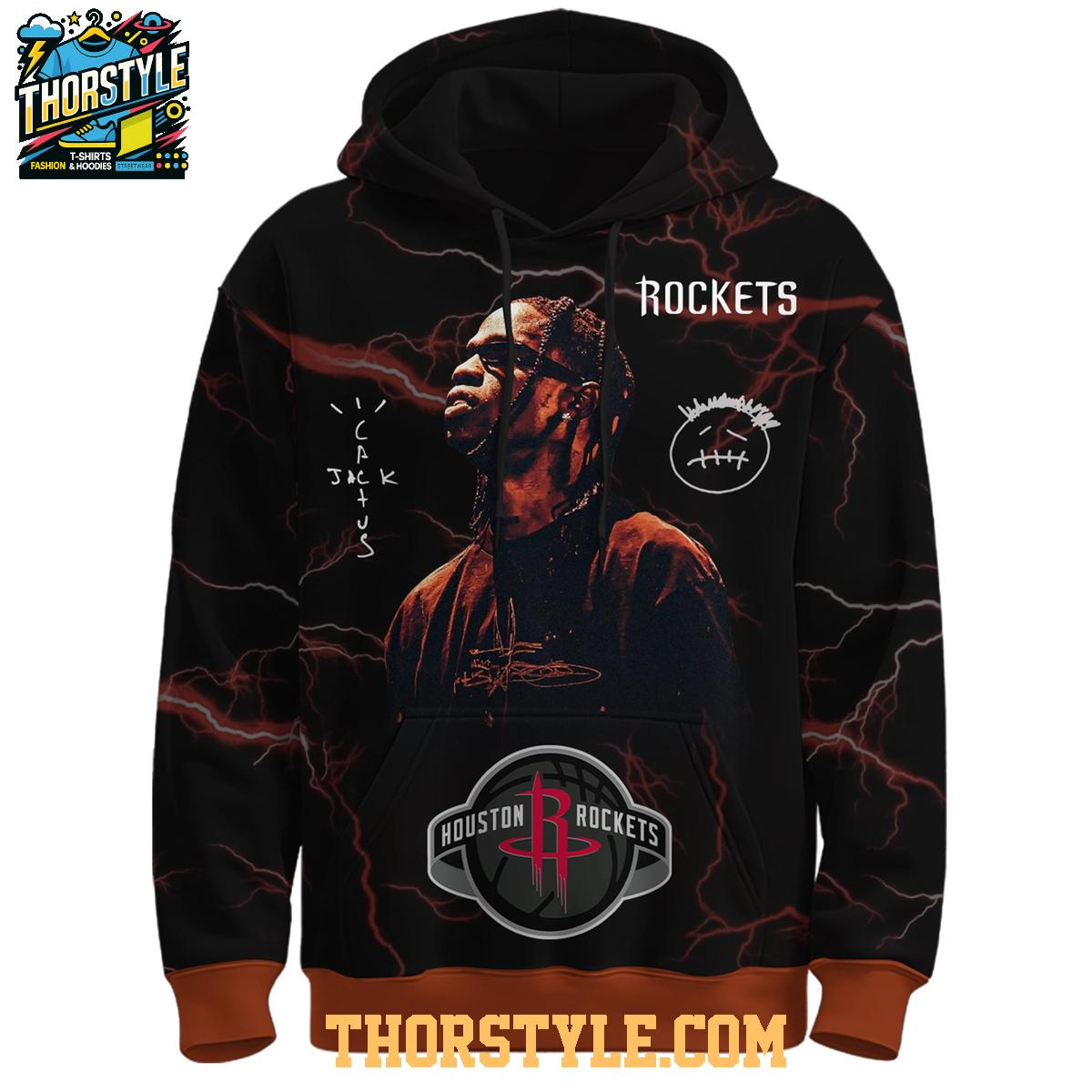 Houston Rockets Travis Scott Tasmanian Devil Colab 2025 Hoodie T-Shirt Houston Rockets Travis Scott Tasmanian Devil Colab 2025 Hoodie T-Shirt