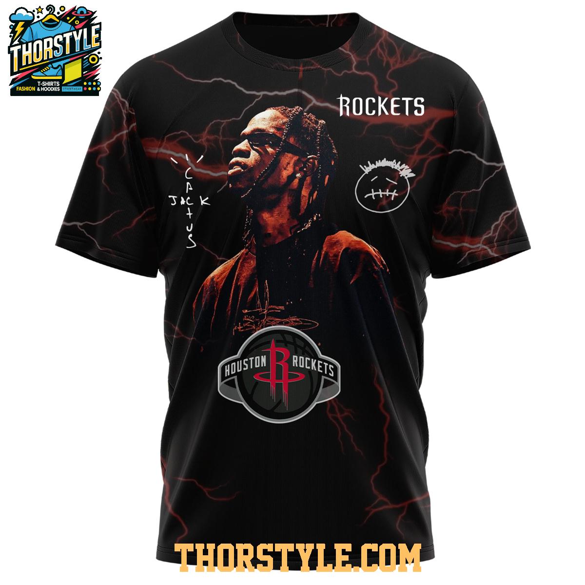 Houston Rockets Travis Scott Tasmanian Devil Colab 2025 Hoodie T-Shirt Houston Rockets Travis Scott Tasmanian Devil Colab 2025 Hoodie T-Shirt