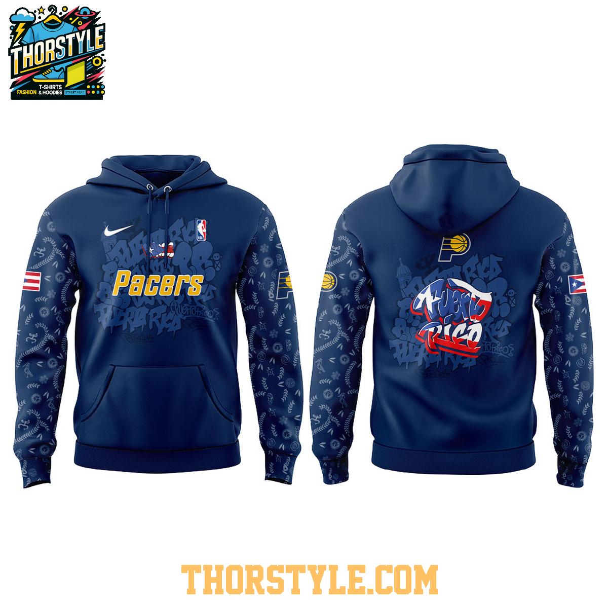 Indiana Pacers Puerto Rican Heritage Root And Culture 2025 Hoodie T-Shirt Indiana Pacers Puerto Rican Heritage Root And Culture 2025 Hoodie T-Shirt