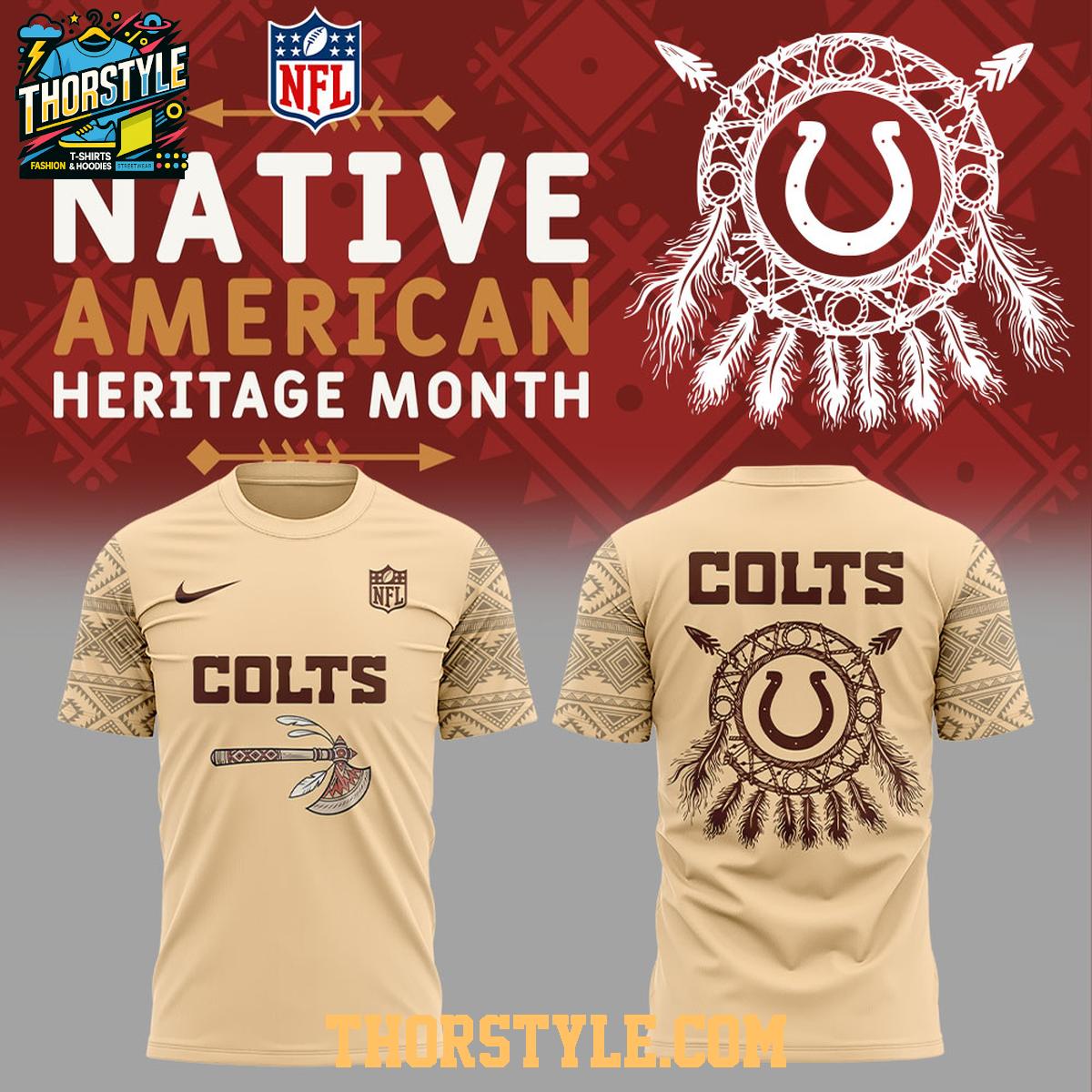 Indianapolis Colts Native American Honor The Origin 2025 Hoodie T-Shirt Indianapolis Colts Native American Honor The Origin 2025 Hoodie T-Shirt