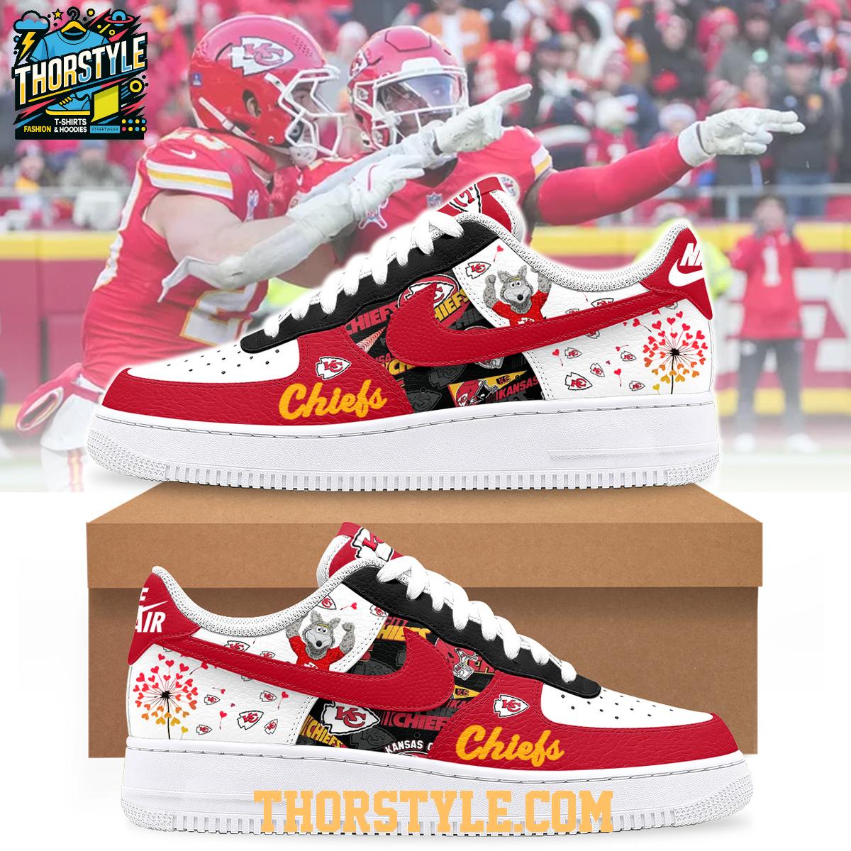 Kansas City Chiefs 2025 Chiefs Kingdom Personalized Air Force 1 Shoes Kansas City Chiefs 2025 Chiefs Kingdom Personalized Air Force 1 Shoes