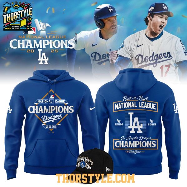 Los Angeles Dodgers 2025 NL Championship Series Champs MLB Hoodie T-Shirt