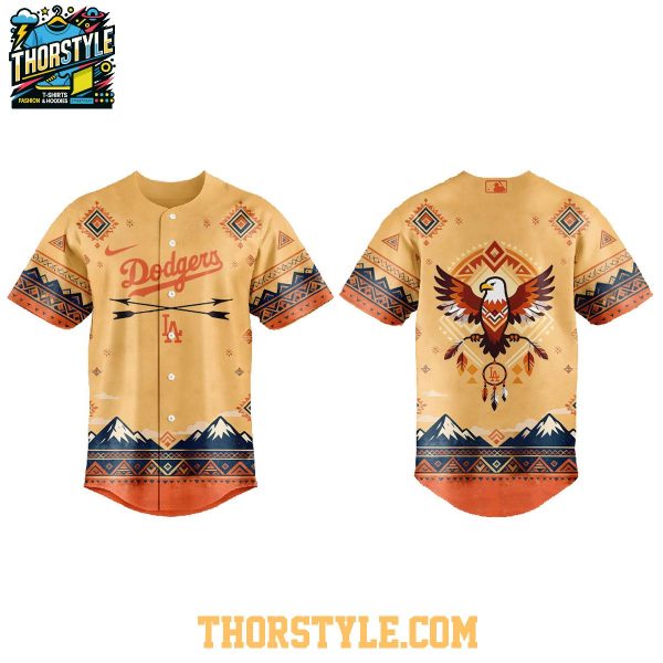 Los Angeles Dodgers National American Indian Heritage Month 2026 Baseball Jersey