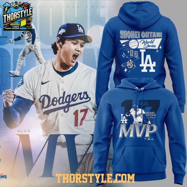 Los Angeles Dodgers Shohei Ohtani 2025 NL Championship Series MVP Hoodie T-Shirt Los Angeles Dodgers Shohei Ohtani 2025 NL Championship Series MVP Hoodie T-Shirt
