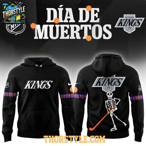Los Angeles Kings Day Of The Dead 2025 Dia De Muertos Celebrating Hoodie T-Shirt