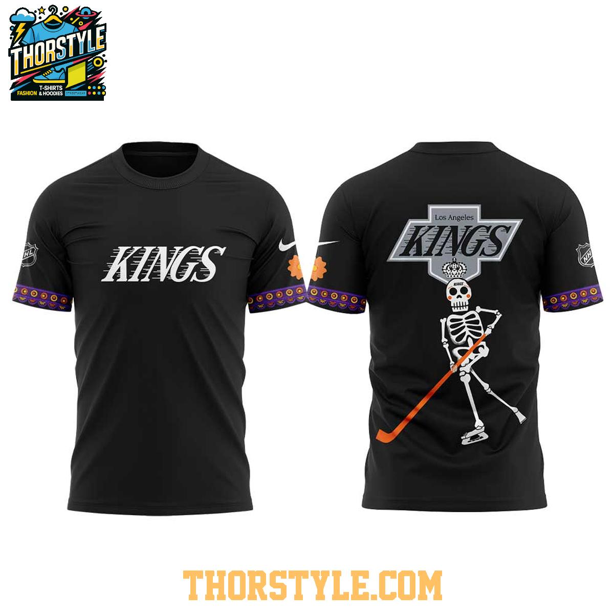 Los Angeles Kings Day Of The Dead 2025 Dia De Muertos Celebrating Hoodie T-Shirt Los Angeles Kings Day Of The Dead 2025 Dia De Muertos Celebrating Hoodie T-Shirt