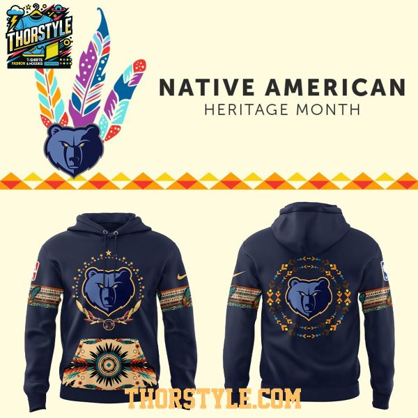 Memphis Grizzlies Native American Heritage 2025 Our Root Hoodie T-Shirt Memphis Grizzlies Native American Heritage 2025 Our Root Hoodie T-Shirt
