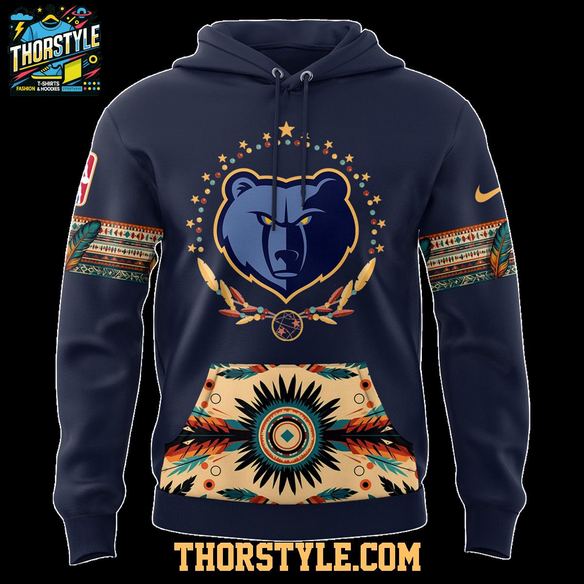 Memphis Grizzlies Native American Heritage 2025 Our Root Hoodie T-Shirt Memphis Grizzlies Native American Heritage 2025 Our Root Hoodie T-Shirt