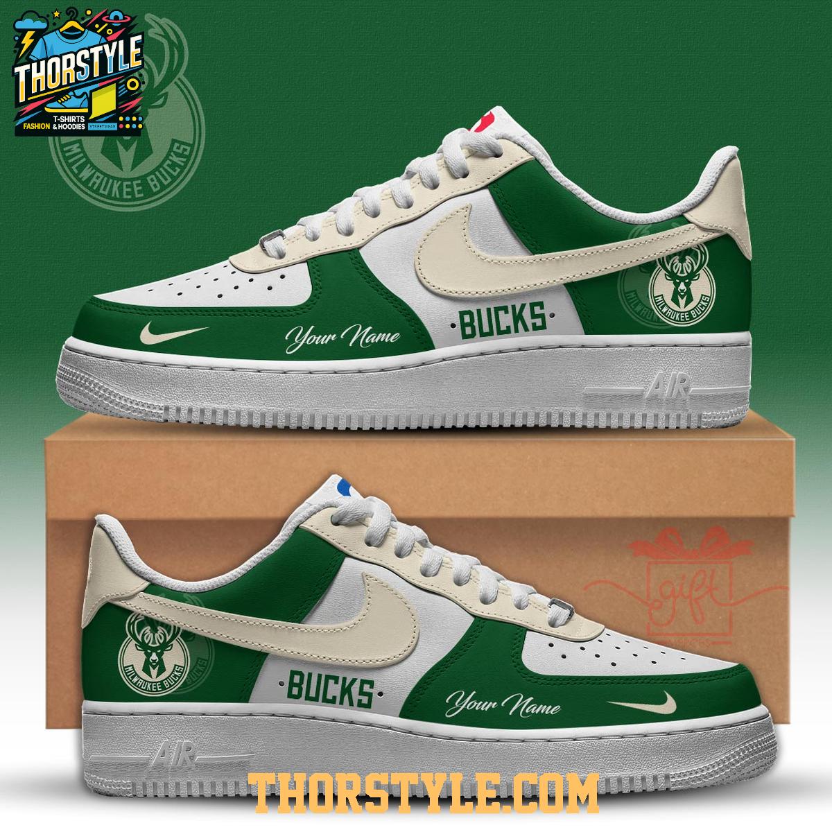Milwaukee Bucks 2025 NBA Championship Personalized Air Force 1 Shoes Milwaukee Bucks 2025 NBA Championship Personalized Air Force 1 Shoes