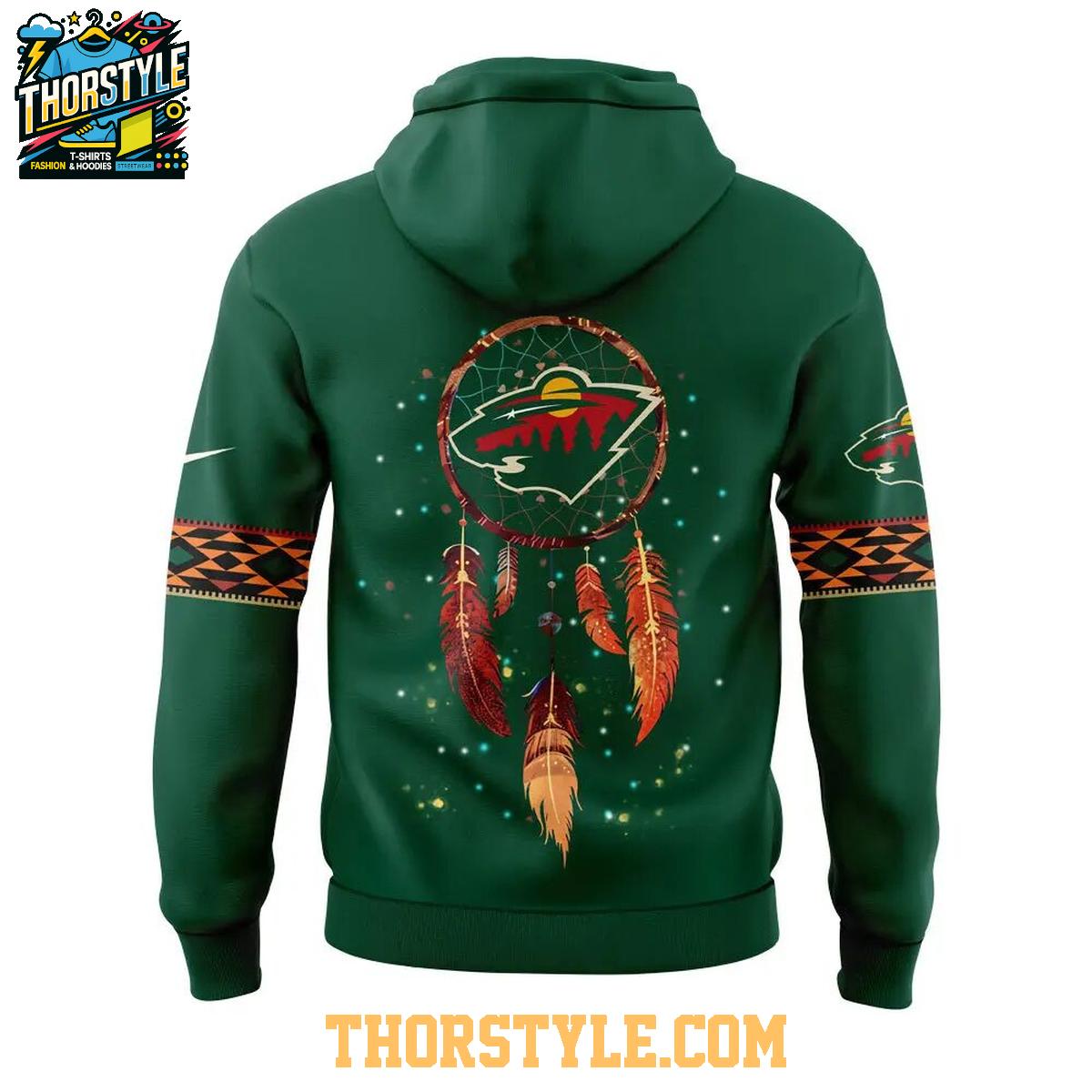 Minnesota Wild Native American Heritage 2025 Our Root Hoodie T-Shirt Minnesota Wild Native American Heritage 2025 Our Root Hoodie T-Shirt