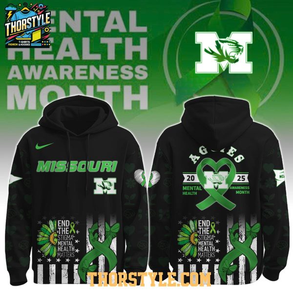 Missouri Tigers Mental Health Awareness Month 2025 Hoodie T-Shirt Missouri Tigers Mental Health Awareness Month 2025 Hoodie T-Shirt