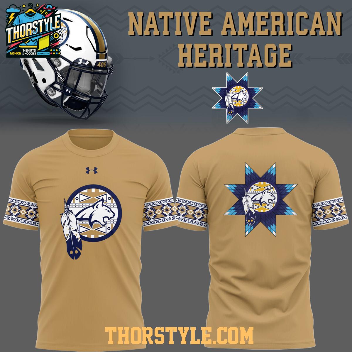 Montana State Bobcats 2025 Native American Heritage Month Hoodie T-Shirt Montana State Bobcats 2025 Native American Heritage Month Hoodie T-Shirt
