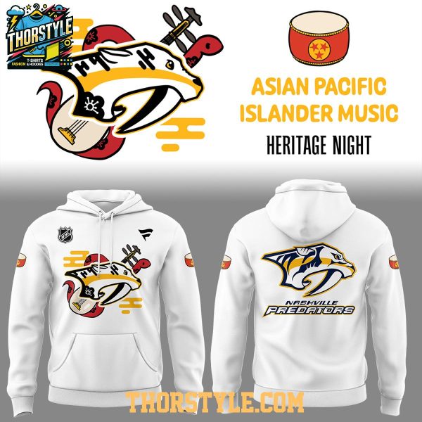 Nashville Predators Asian Pacific Islanders Heritage 2025 Hoodie T-Shirt