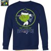New England Patriots Grinch Hates People But Loves Football Xmas 2025 T Shirt