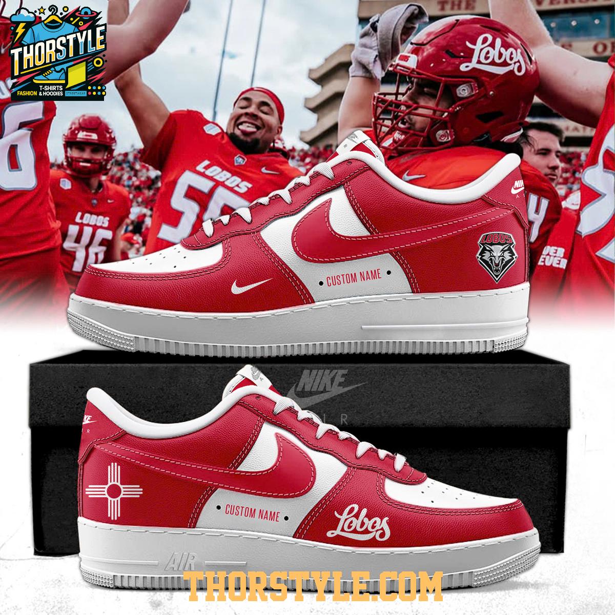 New Mexico Lobos 2025 Everyone's A Lobo New Season Air Force 1 Shoes New Mexico Lobos 2025 Everyone's A Lobo New Season Air Force 1 Shoes
