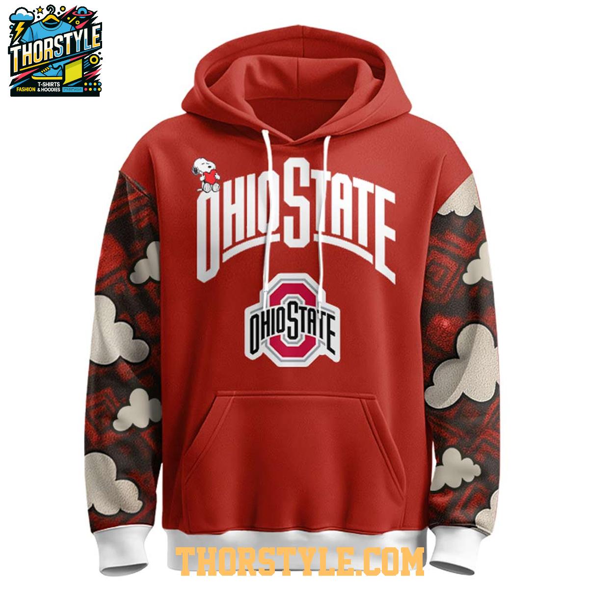 Ohio State Buckeyes Snoopy Go Buckeyes Peanuts 2025 Hoodie T-Shirt Ohio State Buckeyes Snoopy Go Buckeyes Peanuts 2025 Hoodie T-Shirt