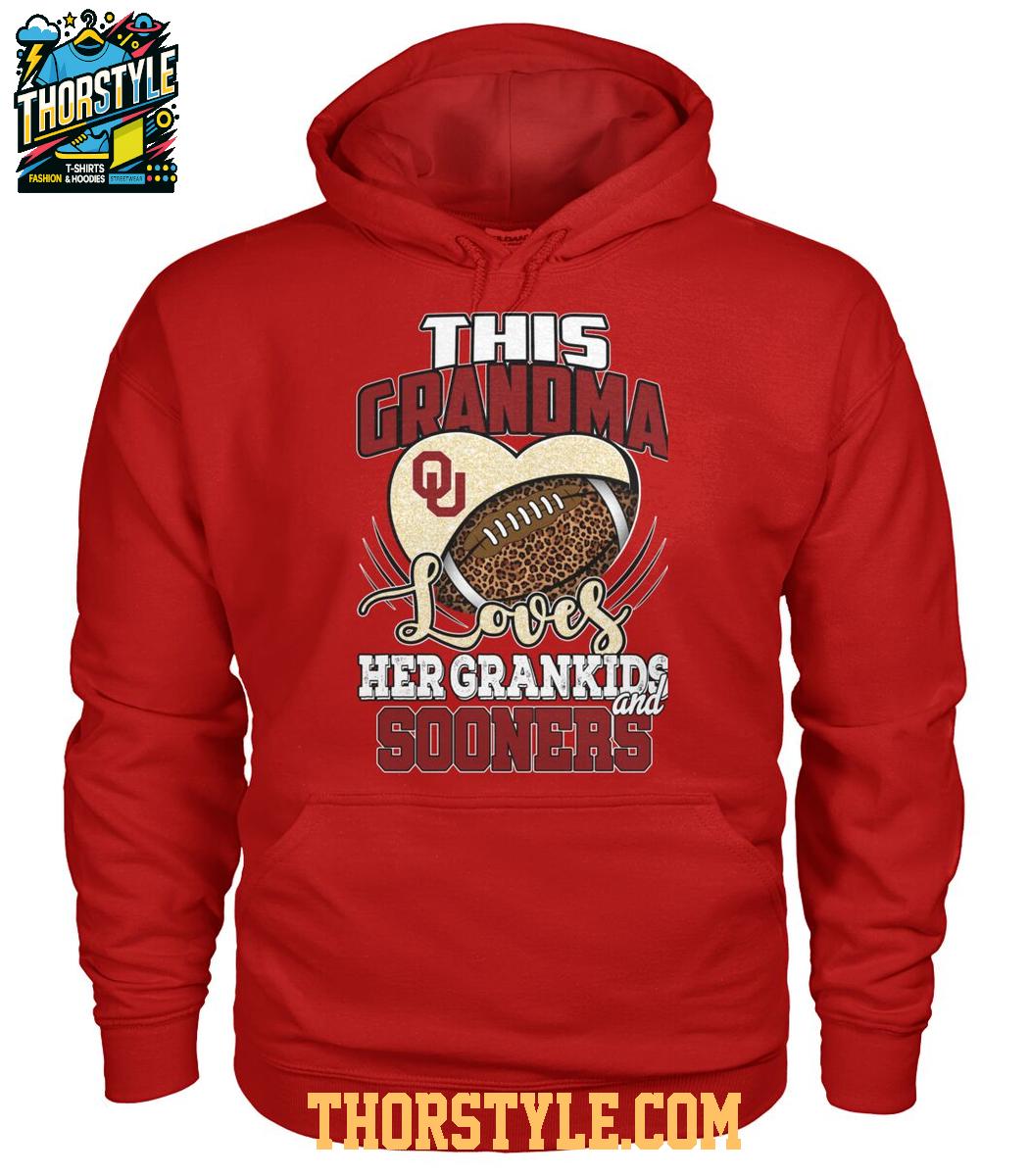 Oklahoma Sooners This Grandma Loves Her Grandkid And Sooners 2025 T-Shirt Oklahoma Sooners This Grandma Loves Her Grandkid And Sooners 2025 T-Shirt