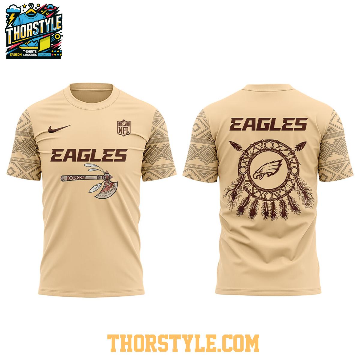 Philadelphia Eagles Native American Honor The Origin 2025 Hoodie T-Shirt Philadelphia Eagles Native American Honor The Origin 2025 Hoodie T-Shirt