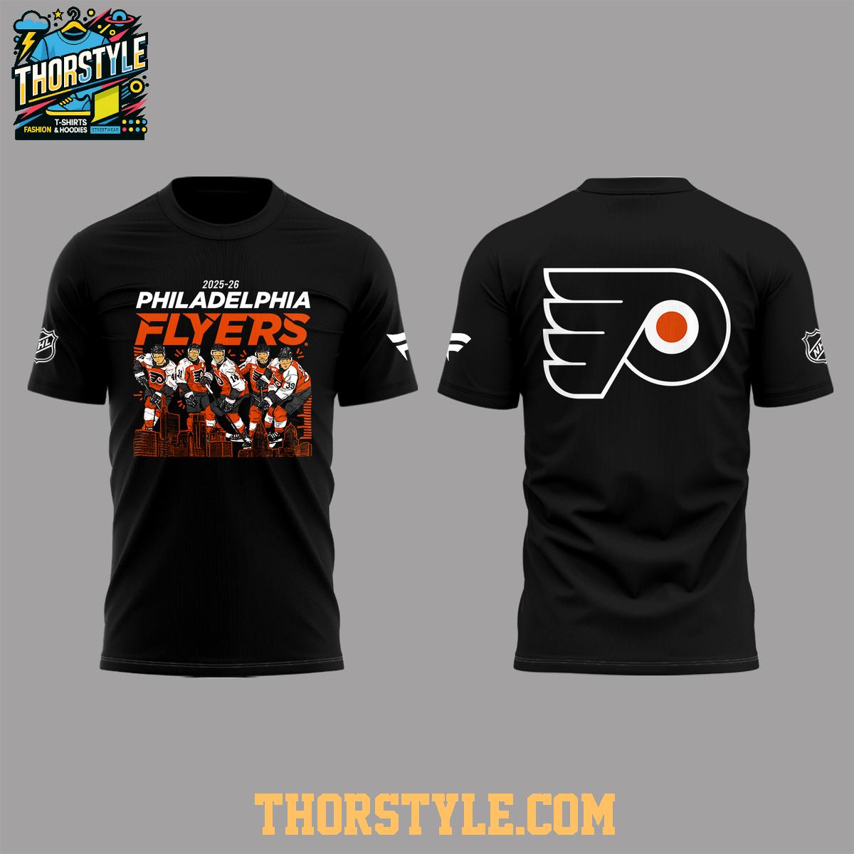 Philadelphia Flyers Home Opener Celebrating 2025-2026 Hoodie T-Shirt Philadelphia Flyers Home Opener Celebrating 2025-2026 Hoodie T-Shirt