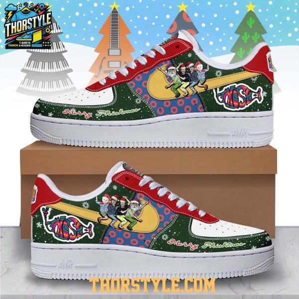 Phish Band Christmas My Friend 2025 Personalized Air Force 1 Shoes Phish Band Christmas My Friend 2025 Personalized Air Force 1 Shoes