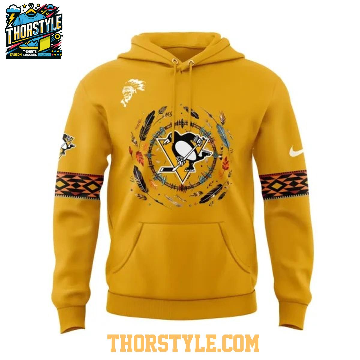 Pittsburgh Penguins Native American Heritage 2025 Our Root Hoodie T-Shirt Pittsburgh Penguins Native American Heritage 2025 Our Root Hoodie T-Shirt