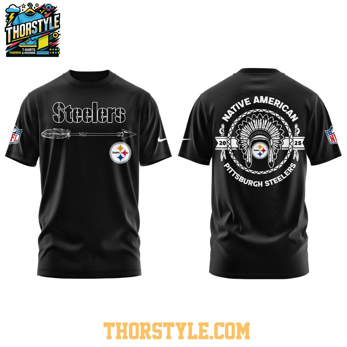 Pittsburgh Steelers Native American Indigenous People’s Day 2025 Hoodie T-Shirt Pittsburgh Steelers Native American Indigenous People’s Day 2025 Hoodie T-Shirt