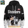 Pittsburgh Steelers Peanuts & Snoopy Charlie Browns Winter 2025 Hoodie T Shirt