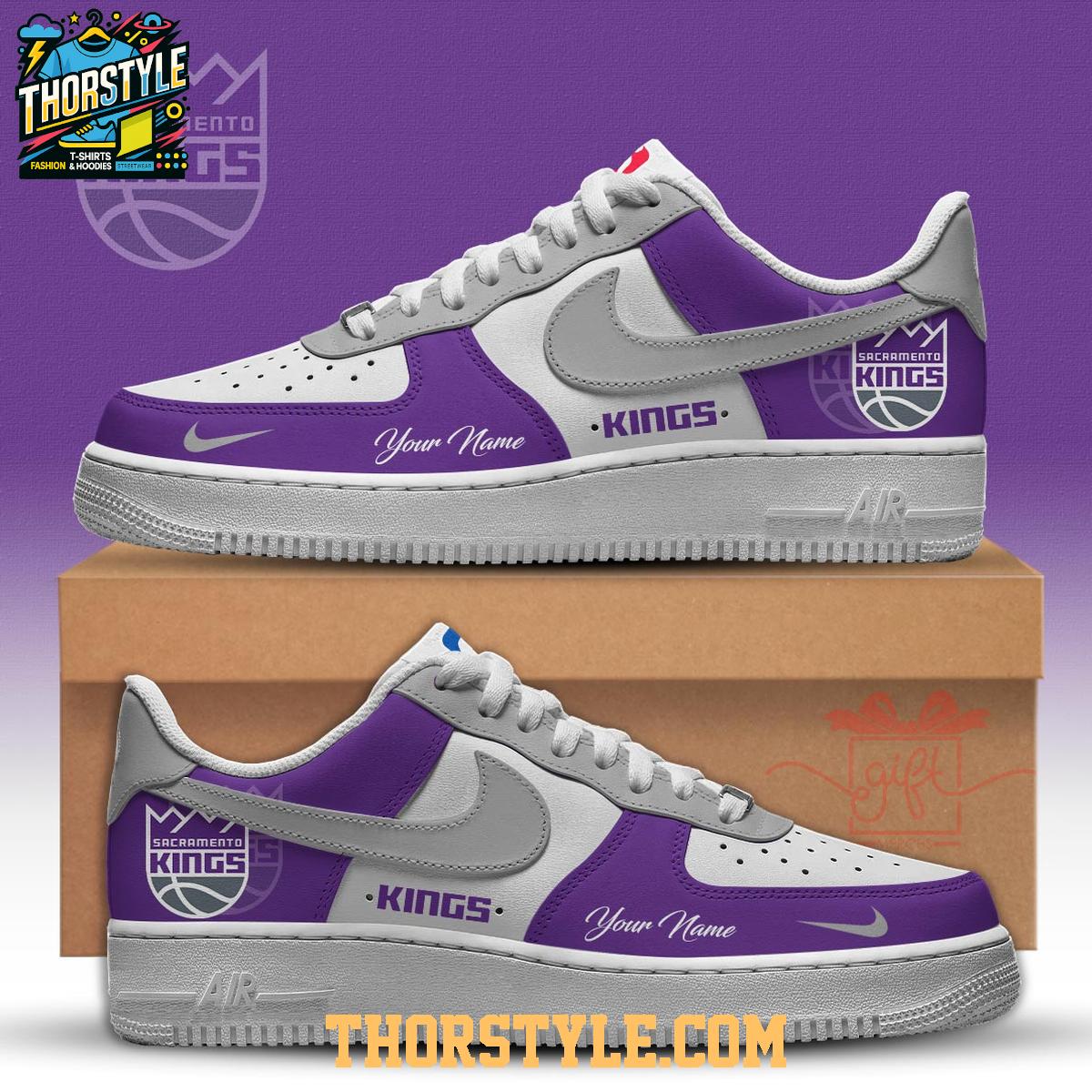 Sacramento Kings 2025 NBA Championship Personalized Air Force 1 Shoes Sacramento Kings 2025 NBA Championship Personalized Air Force 1 Shoes