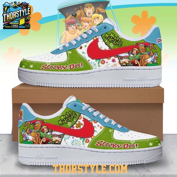 Scooby-doo Let’s Have A Christmas Adventure 2025 Air Force 1 Shoes