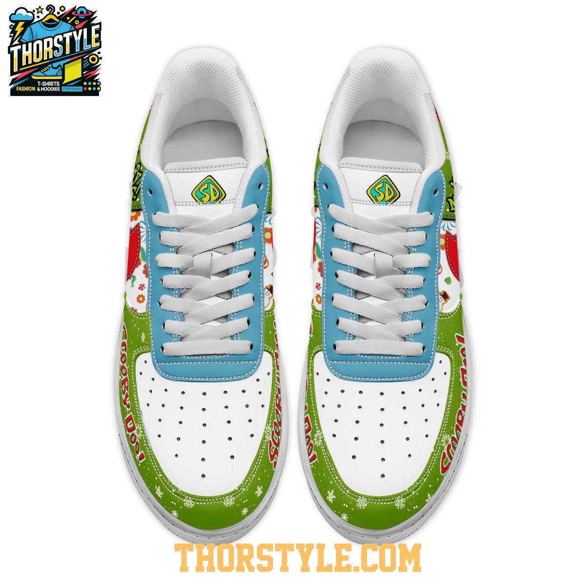 Scooby-doo Let's Have A Christmas Adventure 2025 Air Force 1 Shoes Scooby-doo Let's Have A Christmas Adventure 2025 Air Force 1 Shoes