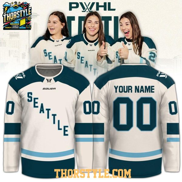 Seattle Pro Women’s Hockey League 2025 Personalized Hockey Jersey Seattle Pro Women’s Hockey League 2025 Personalized Hockey Jersey